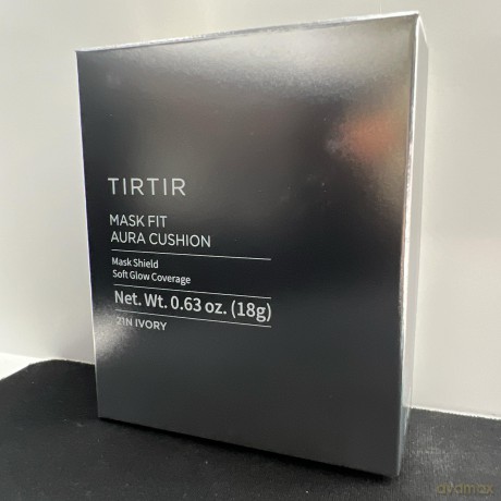 Brightening makeup in a sponge Mask Fit (Aura Cushion) 18 g - Shade: 21N Ivory