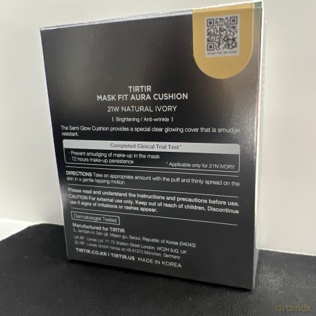 Brightening makeup in a sponge Mask Fit (Aura Cushion) 18 g - Shade: 21W Natural Ivory