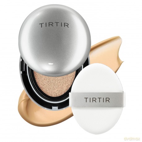 Brightening makeup in a sponge Mask Fit (Aura Cushion) 18 g - Shade: 27N Camel