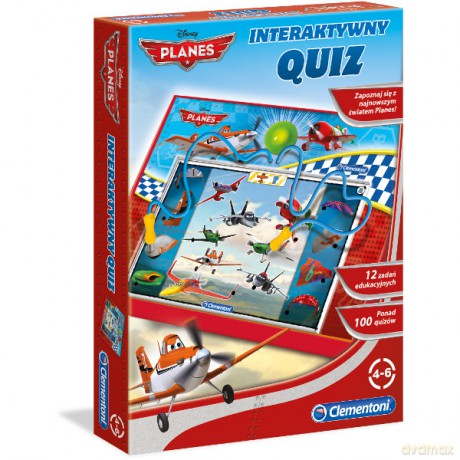CLEMENTONI Interaktywny Quiz Planes [ZABAWKA]