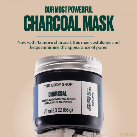 Charcoal Purifying Face Mask (Pore-Minimizing Mask) 75 ml