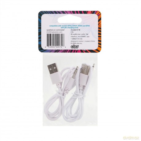 Charging USB cable for mini vibrator PLO-6702DPK and PLO-6702LPK 2 pcs