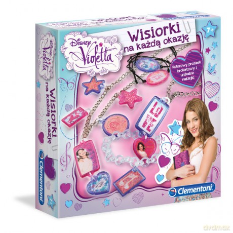 CLEMENTONI Violetta Wisiorki na każdą ok [ZABAWKA]