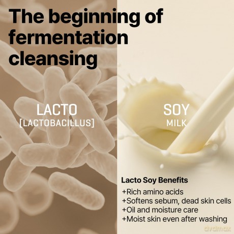 Cleansing facial foam with Lactosoy enzymes (Eyzyme Deep Cleansing Foam) 100 ml