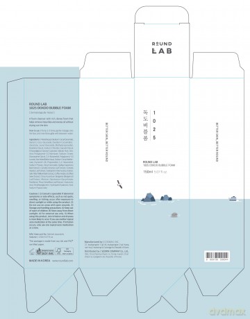 Cleansing foam 1025 Dokdo (Bubble Foam) 150 ml