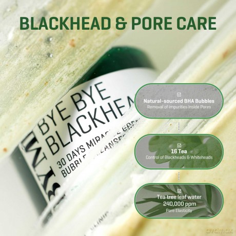 Cleansing foam for problematic skin Bye Bye Blackhead 30days (Bubble Cleanser) 120 g