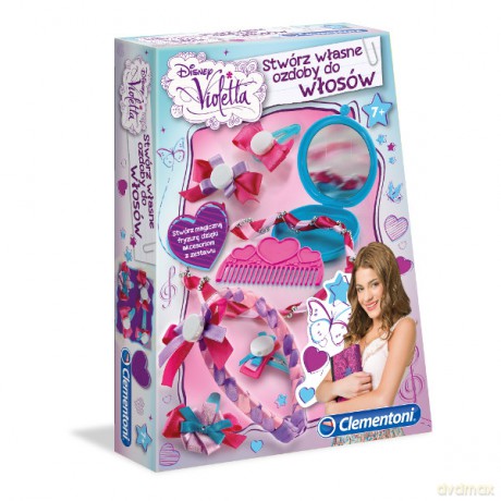 CLEMENTONI Violetta Ozdoby do włosów [ZABAWKA]