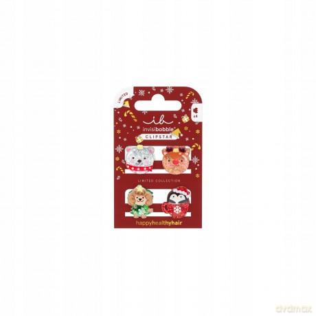 Clipstar Kids Sparkle in a Cup Hair Clip 4 pcs