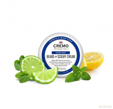 Cooling Beard & Scruff Cream Citrus & Mint Leaf (Cooling Beard & Scruff Cream) 113 g