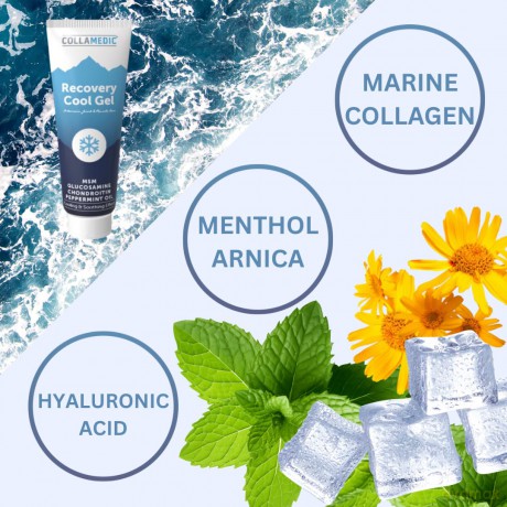 Cooling massage gel (Recovery Cool Gel) 200 ml