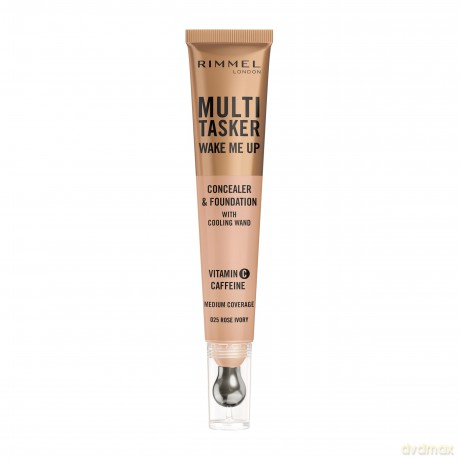 Corrector and make-up 2 in 1 Multi-Tasker Wake Me Up (Concealer & Foundation) 20 ml - Shade: 025