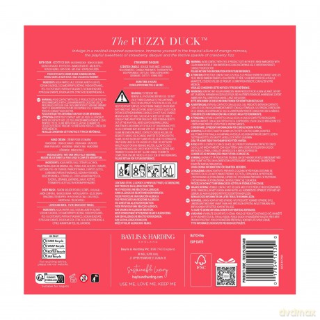 Cotswold Cocktails Body Care Gift Set 4 pcs