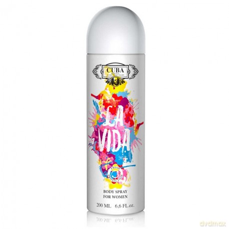 Cuba La Vida - deodorant ve spreji - Volume: 200 ml