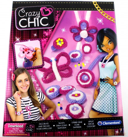 CLEMENTONI Crazy Chic Upleć swoje ozdoby