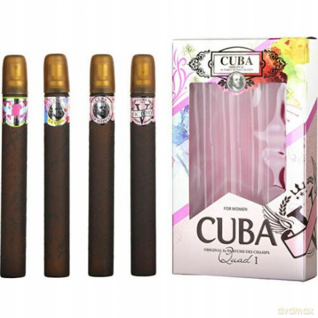 Drkov sada Cuba - Woda perfumowana 4 x 35 ml