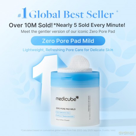 Exfoliating skin tampons Zero Pore Pad Mild 70 pcs