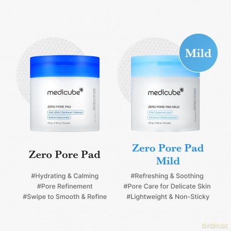 Exfoliating skin tampons Zero Pore Pad Mild 70 pcs