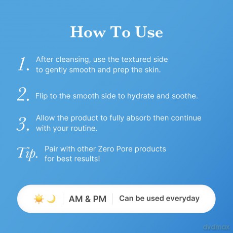 Exfoliating skin tampons Zero Pore Pad Mild 70 pcs
