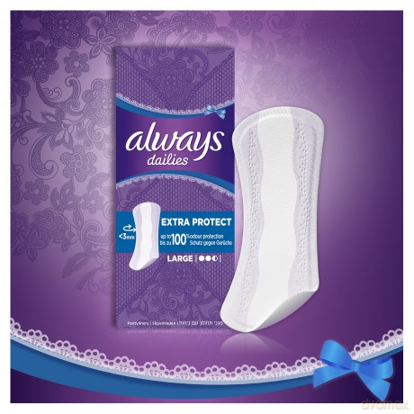 Extra Long Panty Liners 44 pcs