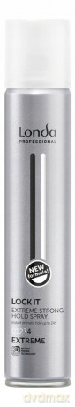 Extra strong hair spray Lock It ( Extreme Strong Hold Spray) - Volume: 250 ml