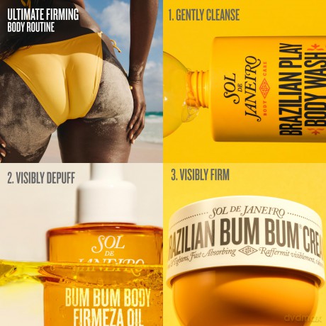 Firming and smoothing body cream (Brazilian Bum Bum Cream) - Volume: 240 ml