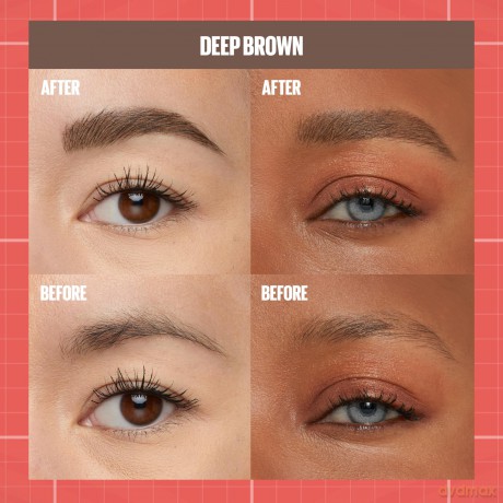 Fix and gel for eyebrows Build A Brow (Brow Pen + Sealing Gel) - Shade: 260 Deep Brown