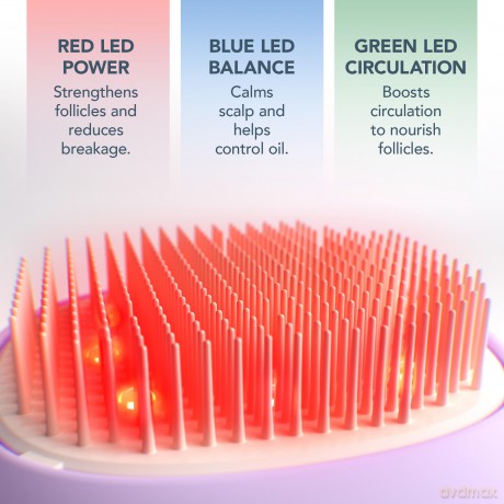 FLIP Play Advanced hairbrush with LED light - Variant: I Lilac You!
