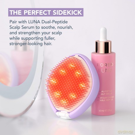 FLIP Play Advanced hairbrush with LED light - Variant: I Lilac You!