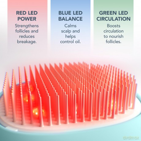 FLIP Play Advanced hairbrush with LED light - Variant: Ice Ice Baby!