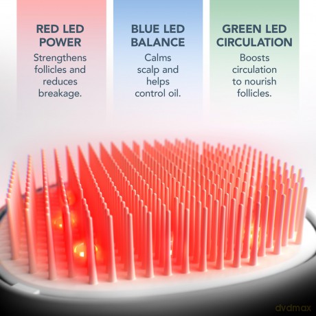 FLIP Play Advanced hairbrush with LED light - Variant: Midnight Magic!