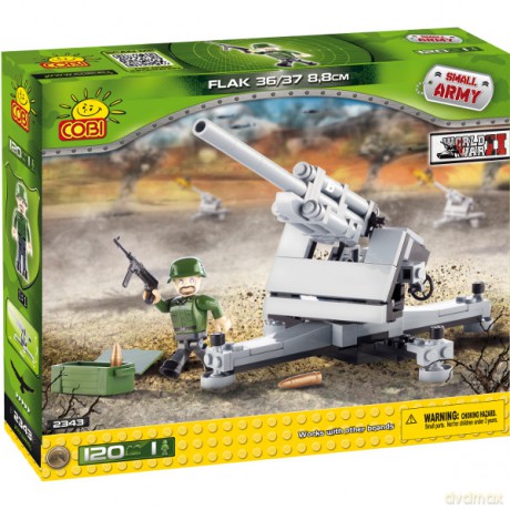COBI Armia Działo Flak 3637 88 MM [ZABAWKA]