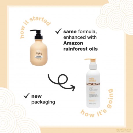 Fluid for curly and wavy hair Curl Passion (Curl Shaper) 200 ml