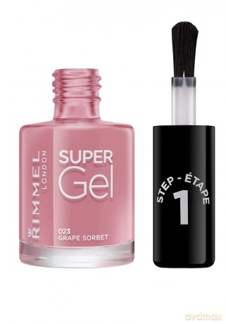 Gel nail polish Super Gel (Nail Polish) 12 ml - Shade: 023 Grape Sorbet