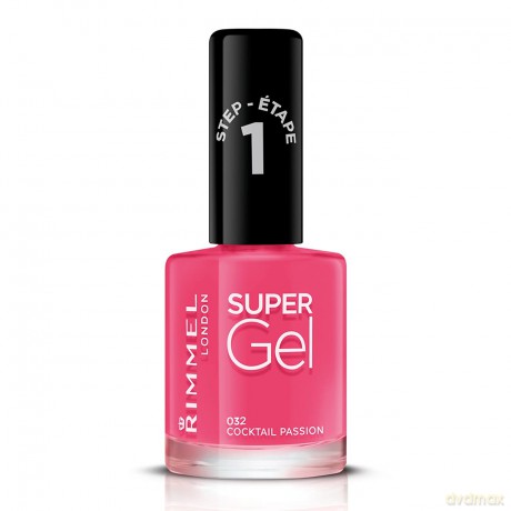 Gel nail polish Super Gel (Nail Polish) 12 ml - Shade: 032 Cocktail Passion