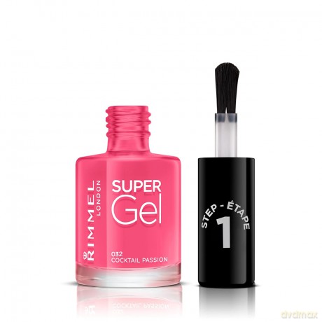 Gel nail polish Super Gel (Nail Polish) 12 ml - Shade: 032 Cocktail Passion