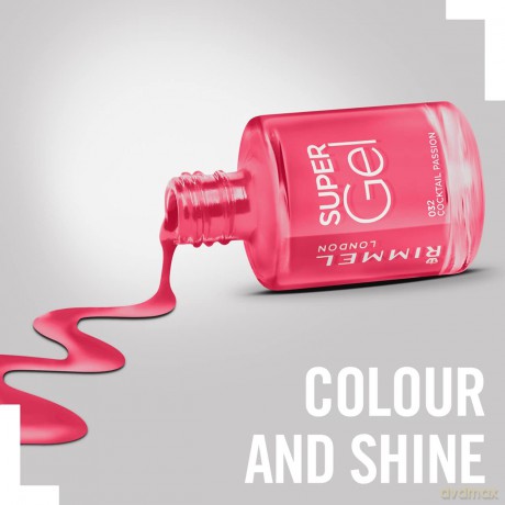 Gel nail polish Super Gel (Nail Polish) 12 ml - Shade: 032 Cocktail Passion