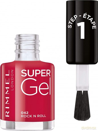 Gel nail polish Super Gel (Nail Polish) 12 ml - Shade: 042 Rock N Roll