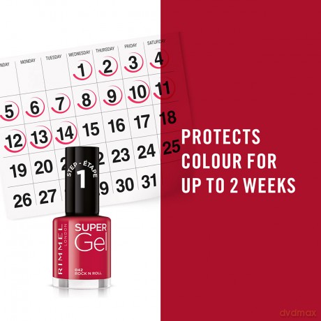 Gel nail polish Super Gel (Nail Polish) 12 ml - Shade: 042 Rock N Roll