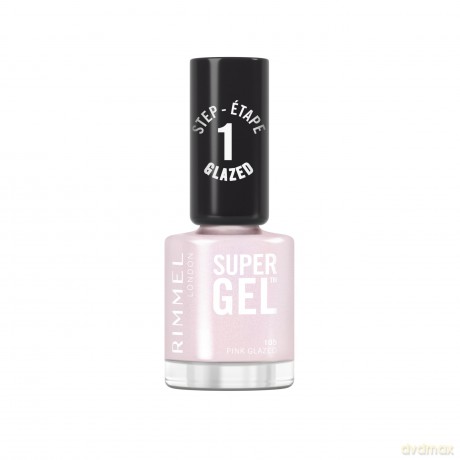 Gel nail polish Super Gel (Nail Polish) 12 ml - Shade: 105 Pink Glazed