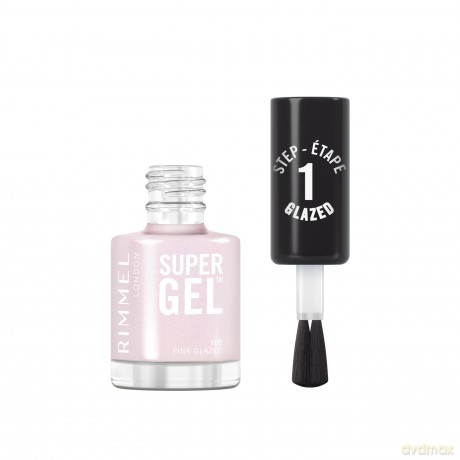 Gel nail polish Super Gel (Nail Polish) 12 ml - Shade: 105 Pink Glazed