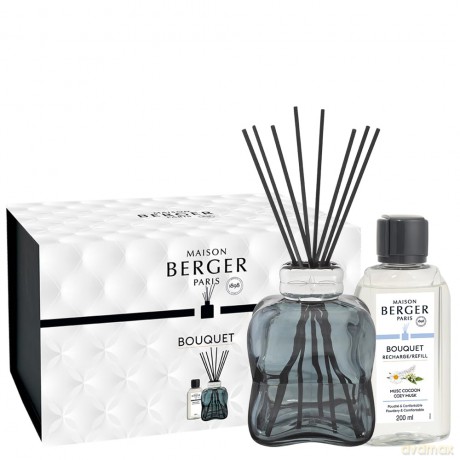 Gift set aroma diffuser Cosy Blue + refill Cozy Musk 200 ml