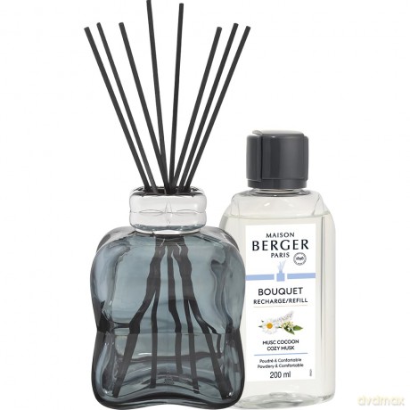 Gift set aroma diffuser Cosy Blue + refill Cozy Musk 200 ml