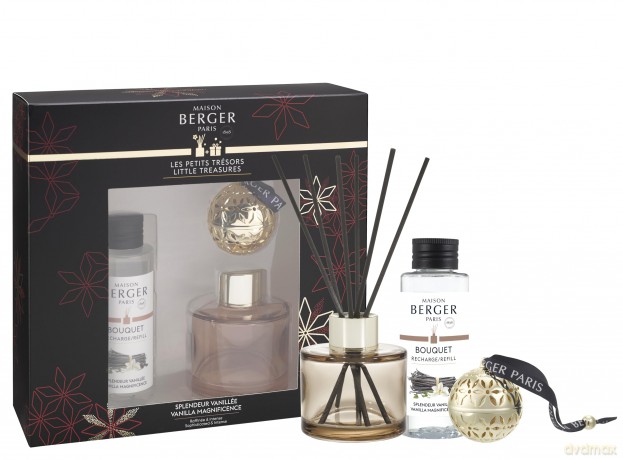 Gift set aroma diffuser Pomelis with fragrant ceramics Vanilla Magnificence