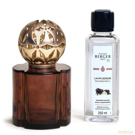 Gift set catalytic lamp Pomelis brown + refill Magnificent vanilla 250 ml