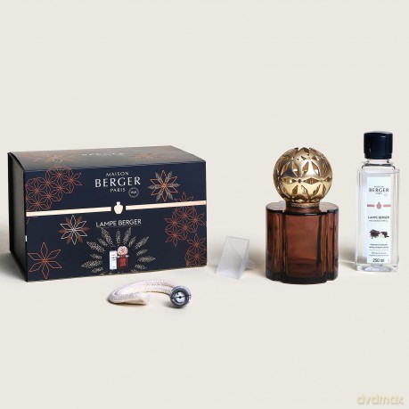 Gift set catalytic lamp Pomelis brown + refill Magnificent vanilla 250 ml