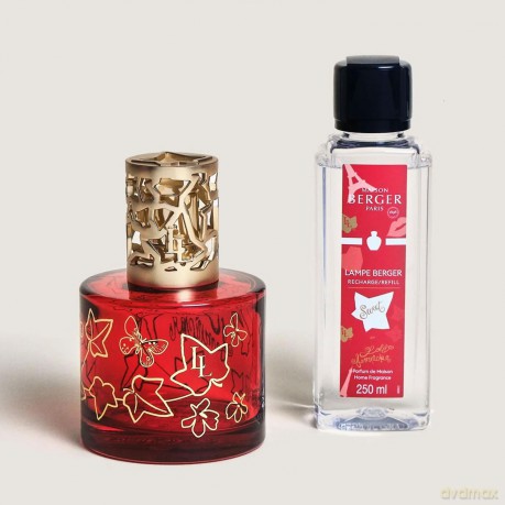 Gift set catalytic lamp Pure red + Sweet Lolita Lempicka refill 250 ml