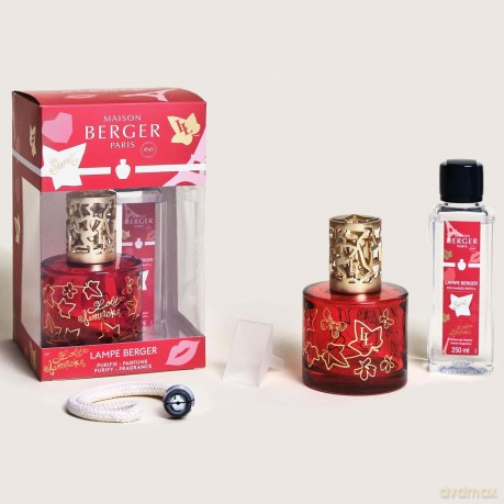 Gift set catalytic lamp Pure red + Sweet Lolita Lempicka refill 250 ml