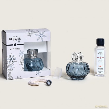 Gift set catalytic lamp Rosalie blue + refill Intense glitter 250 ml
