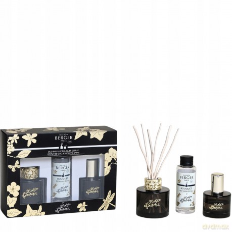 Gift set mini diffuser Lolita Lempicka black + refill and home spray Lolita Lempicka