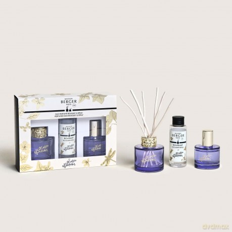 Gift set mini diffuser Lolita Lempicka purple + refill and home spray Lolita Lempicka